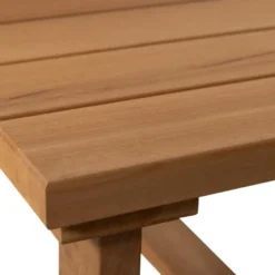 WOOOD Banco Salontafel Tuin - Hout/Metaal - Naturel - 42x122x68
