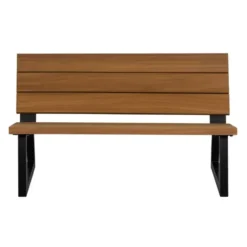 WOOOD Banco Tuinbank - Hout/Metaal - Naturel - 78x132x82
