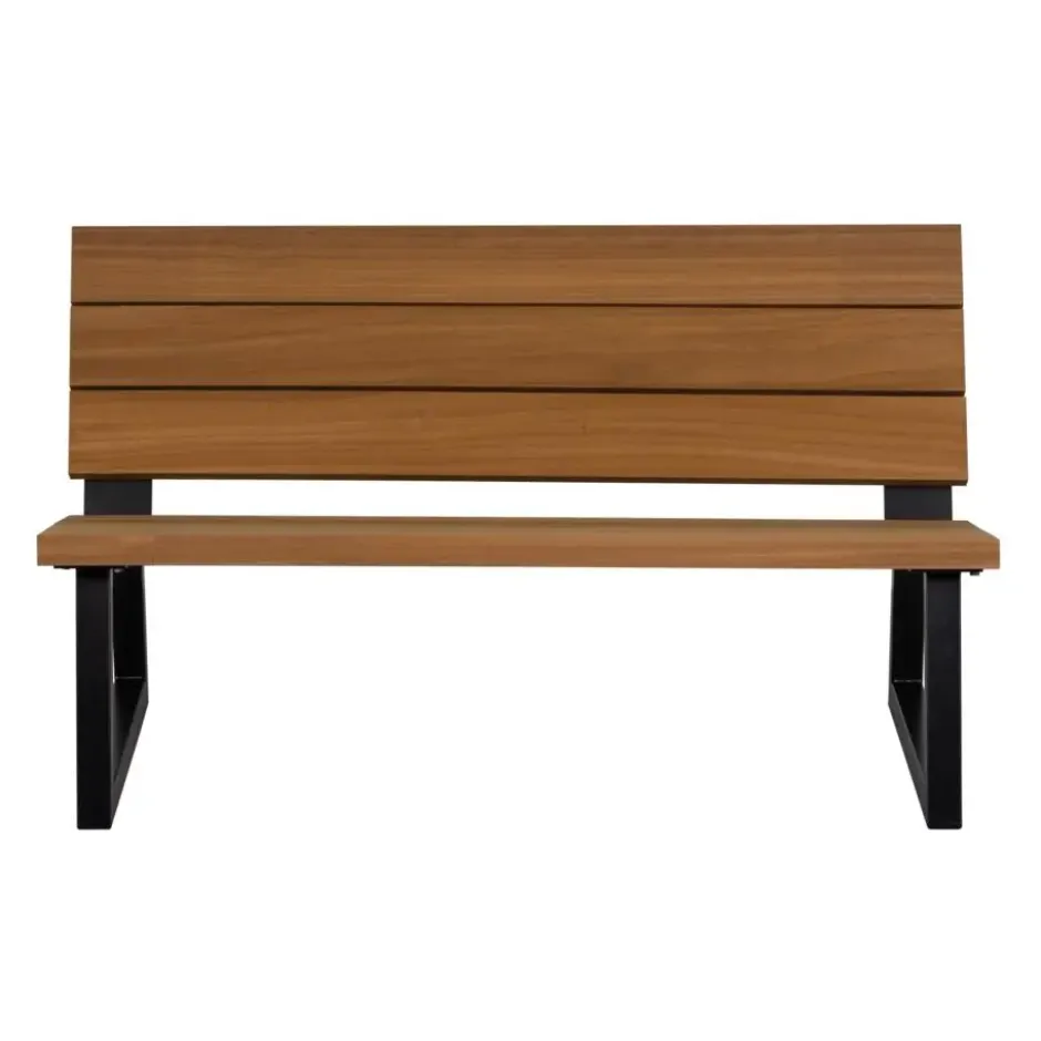 WOOOD Banco Tuinbank - Hout/Metaal - Naturel - 78x132x82