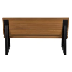 WOOOD Banco Tuinbank - Hout/Metaal - Naturel - 78x132x82