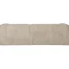 WOOOD Bean Chaise Longue Bank Rechts - Ribstof - Travertin -73x254x178