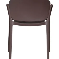 WOOOD Bent Tuinstoelen - Kunststof - Paars/Bruin - Set van 2
