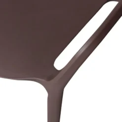 WOOOD Bent Tuinstoelen - Kunststof - Paars/Bruin - Set van 2