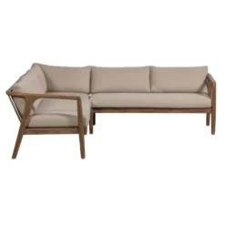 WOOOD Biam Loungeset Tuin - Acacia Hout - Naturel - 67x227x227