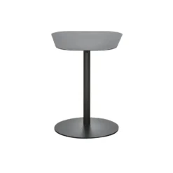WOOOD Bijzettafel Lia - Metaal - Zwart - 50x50x38
