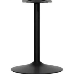 WOOOD Bistro Ronde Buisvoet - Metaal - Zwart - 72x54x54