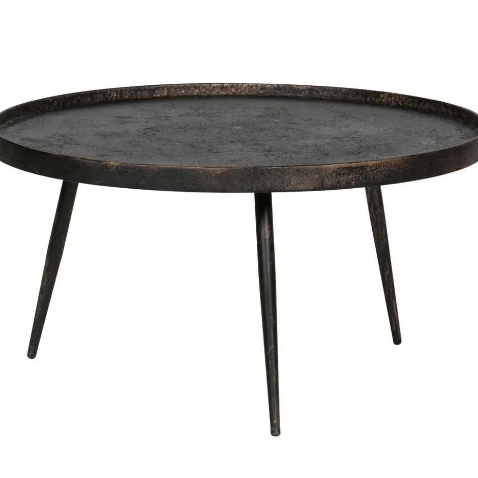 WOOOD Bounds Bijzettafel XL - Metaal - Antique Goud - 40x76x76