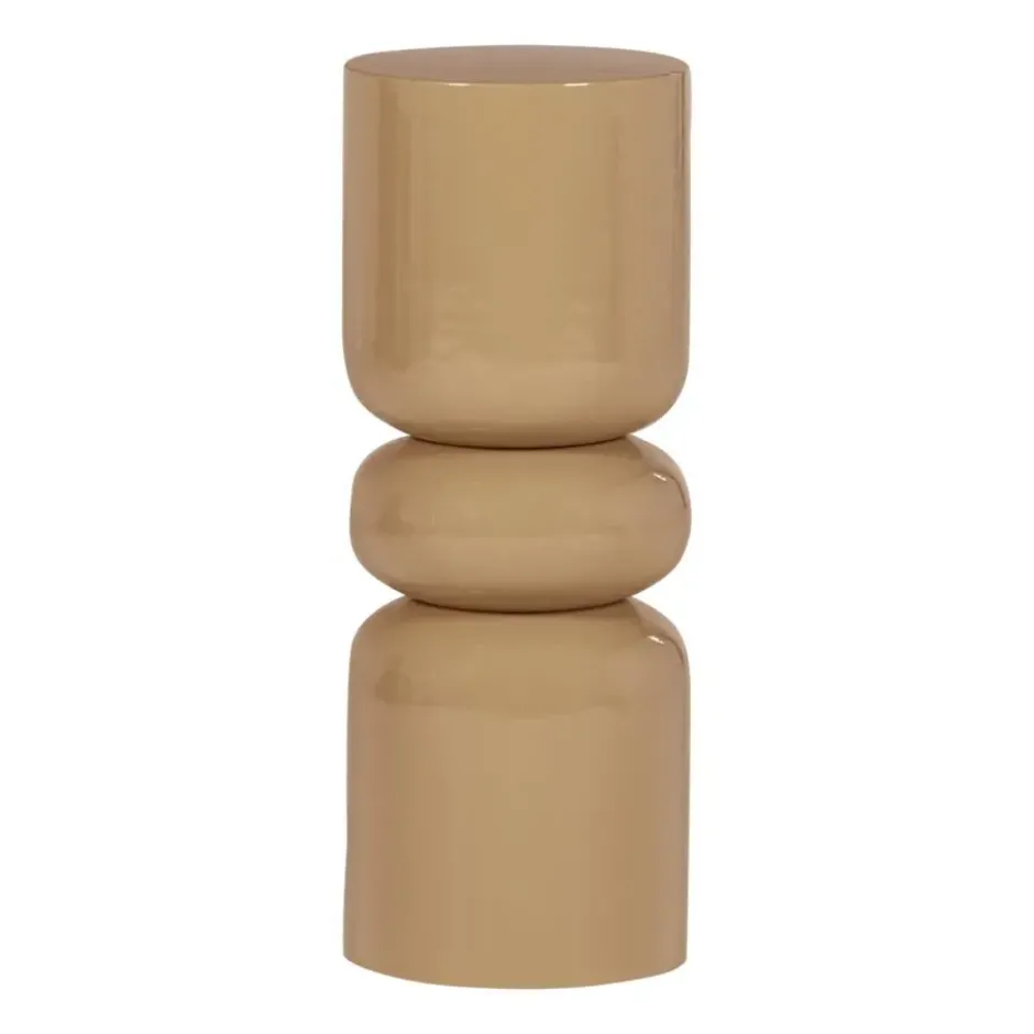 WOOOD Brava Plantenstandaard - Metaal - Zand - 77x29x29