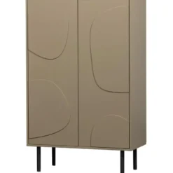 WOOOD Cadiz Opbergkast - Grenen - Mud - 135x85x40