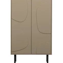 WOOOD Cadiz Opbergkast - Grenen - Mud - 135x85x40