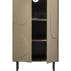 WOOOD Cadiz Opbergkast - Grenen - Mud - 135x85x40