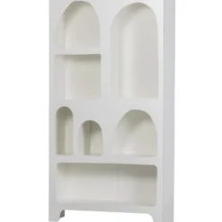 WOOOD Caz Vakkenkast - Plywood - Wit - 180x95x32