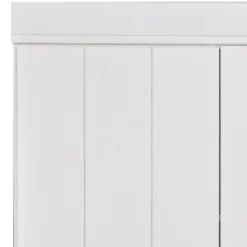 WOOOD Connect Kledingkast 3-Deurs met Lade - Grenen - Wit - 195x140x53