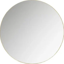 WOOOD Doutzen Spiegel - Metaal - Goud - 80x80x5