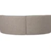 WOOOD Europa 4-Zits Eetbank - Polyester - Zand - 85x372x93