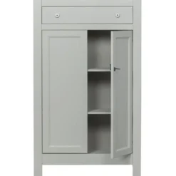 WOOOD Eva Meidenkast - Grenen - Mist - 150x93x40