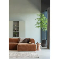 WOOOD Fedde Bijzettafel - Metaal - Oud Roze - 47x30x30