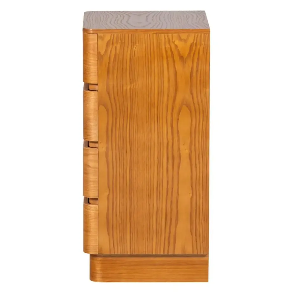 WOOOD Fejo Ladekast/Nachtkastje - MDF - Bruin - 70x40x34