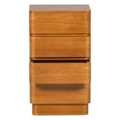 WOOOD Fejo Ladekast/Nachtkastje - MDF - Bruin - 70x40x34