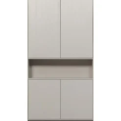 WOOOD Finca Opbergkast - Grenenhout - Mist - 210x110x40