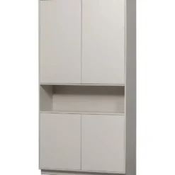 WOOOD Finca Opbergkast - Grenenhout - Mist - 210x110x40