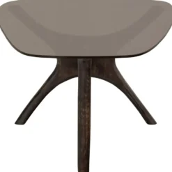 WOOOD Flash Salontafel - Glas/Hout - Walnoot - 42x110x60