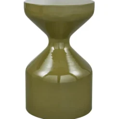 WOOOD Floyd Bijzettafel - Metaal - Groen - 47x30x30