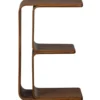 WOOOD Frey Multifunctionele Bijzettafel - Hout - Walnoot - 40x60x32