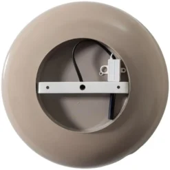 WOOOD Gloomy Wandlamp Rond - Metaal - Zand - 30x30x13