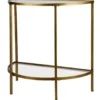 WOOOD Goddess Sidetable - Metaal - Antique Brass - 75x37x75
