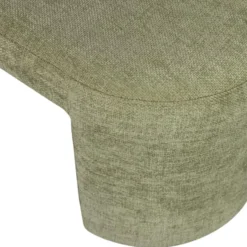 WOOOD Jacob Bankje - Chenille - Olive Green - 46x130x46