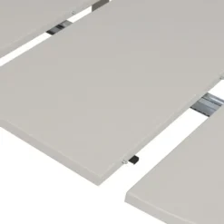 WOOOD Janne Uitschuifbare Eettafel Rond 120Ø cm - Eiken - Dakargrau