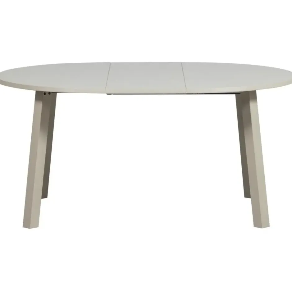 WOOOD Janne Uitschuifbare Eettafel Rond 120Ø cm - Eiken - Dakargrau