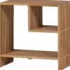 WOOOD Jasmijn Sidetable Recycled Teak - Naturel - 55x55x30