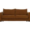 WOOOD Jonne 3-Zits Slaapbank - Chennile - Bruin - 92x233x105