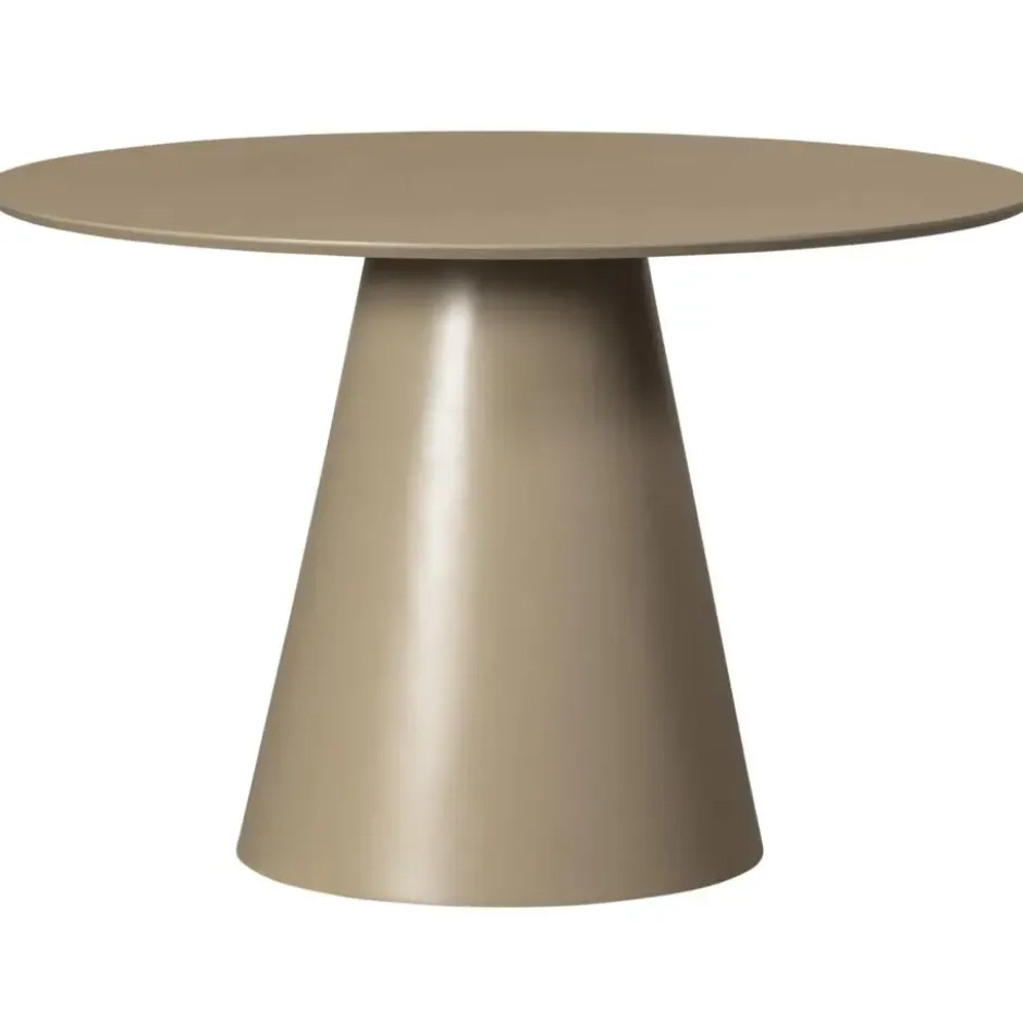 WOOOD Jorre Eettafel - MDF - Militair Bruin - 76x120x120