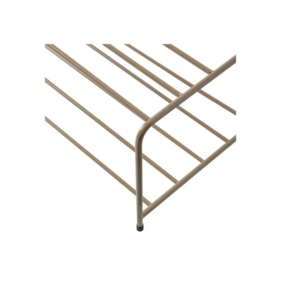 WOOOD Josse Schoenenrek - Metaal - Militair Bruin - 25x80x33