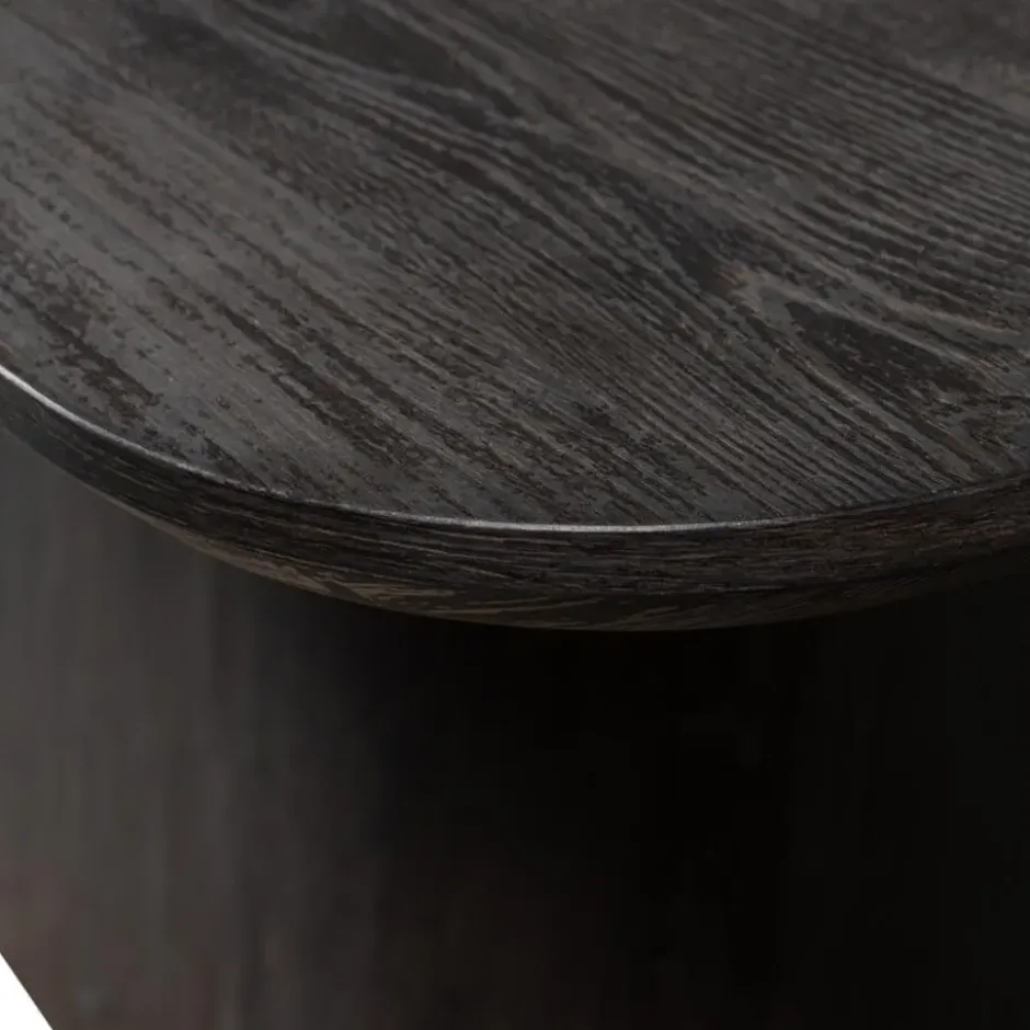 WOOOD Leah Eettafel - MDF - Donkerbruin - 76x200x105
