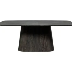WOOOD Leah Eettafel - MDF - Donkerbruin - 76x200x105