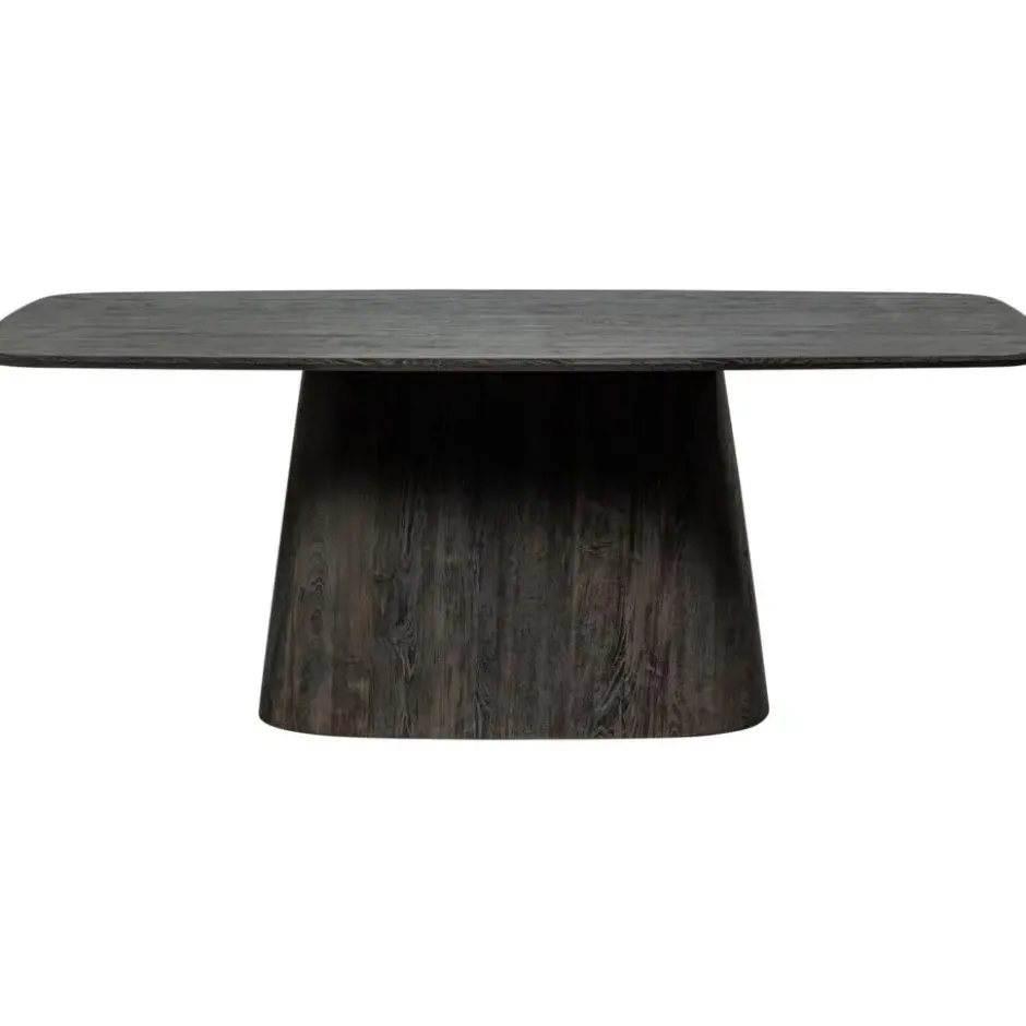 WOOOD Leah Eettafel - MDF - Donkerbruin - 76x200x105