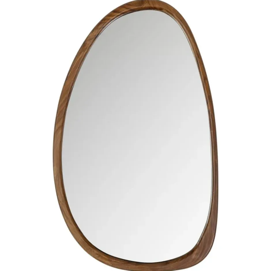 WOOOD Leif Spiegel - Hout - Naturel - 64x38x2