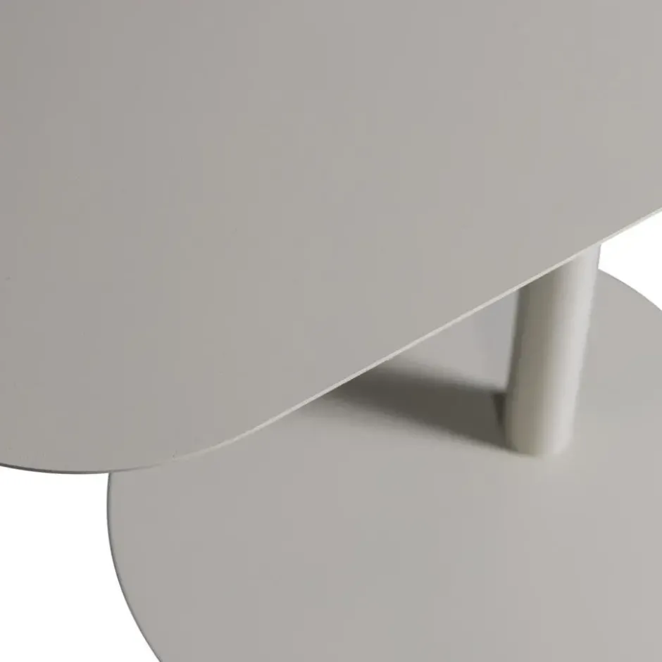 WOOOD Lia Bijzettafel - Metaal - Dust - 50x50x38