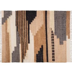 WOOOD Liberal Vloerkleed - Jute/Katoen - Melange - 1x170x240