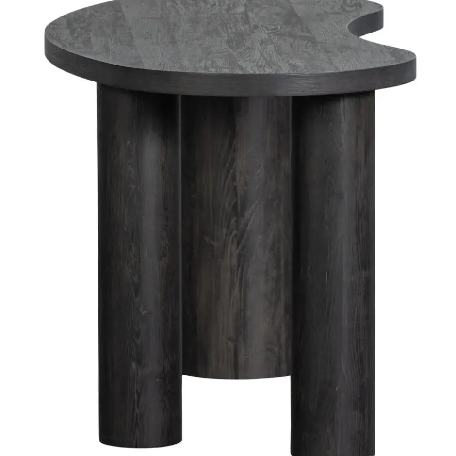 WOOOD Maan Organisch Sidetable/Bureau - MDF - Bruin - 75x150x70cm
