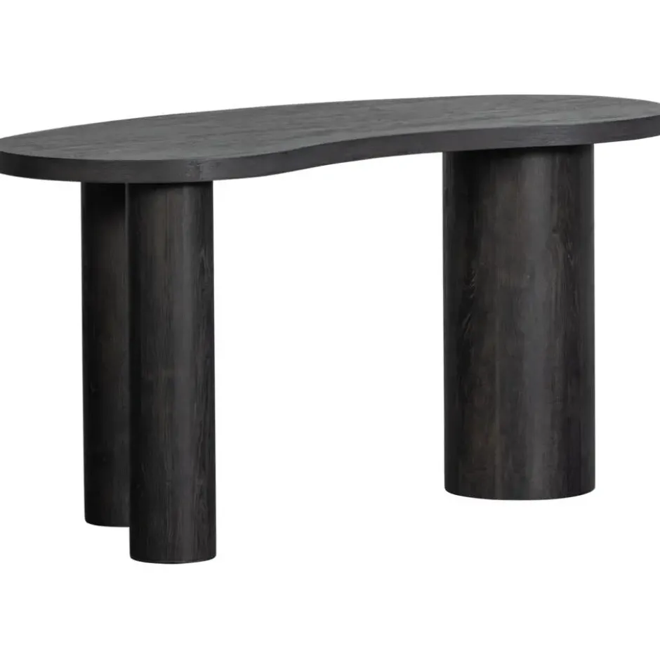 WOOOD Maan Organisch Sidetable/Bureau - MDF - Bruin - 75x150x70cm