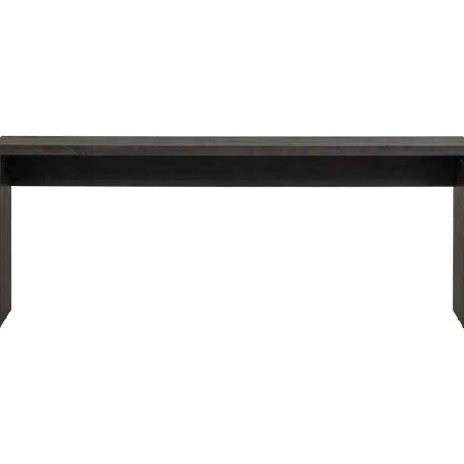 WOOOD Maan Sidetable - MDF - Donkerbruin - 76x200x45