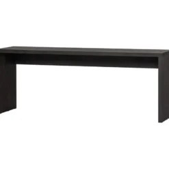 WOOOD Maan Sidetable - MDF - Donkerbruin - 76x200x45