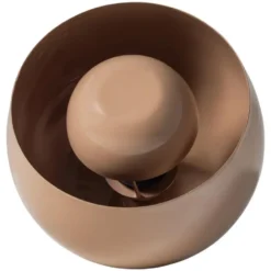 WOOOD Mero Tafellamp 20xØ21 cm - Metaal - Hoogglans Lichtroze