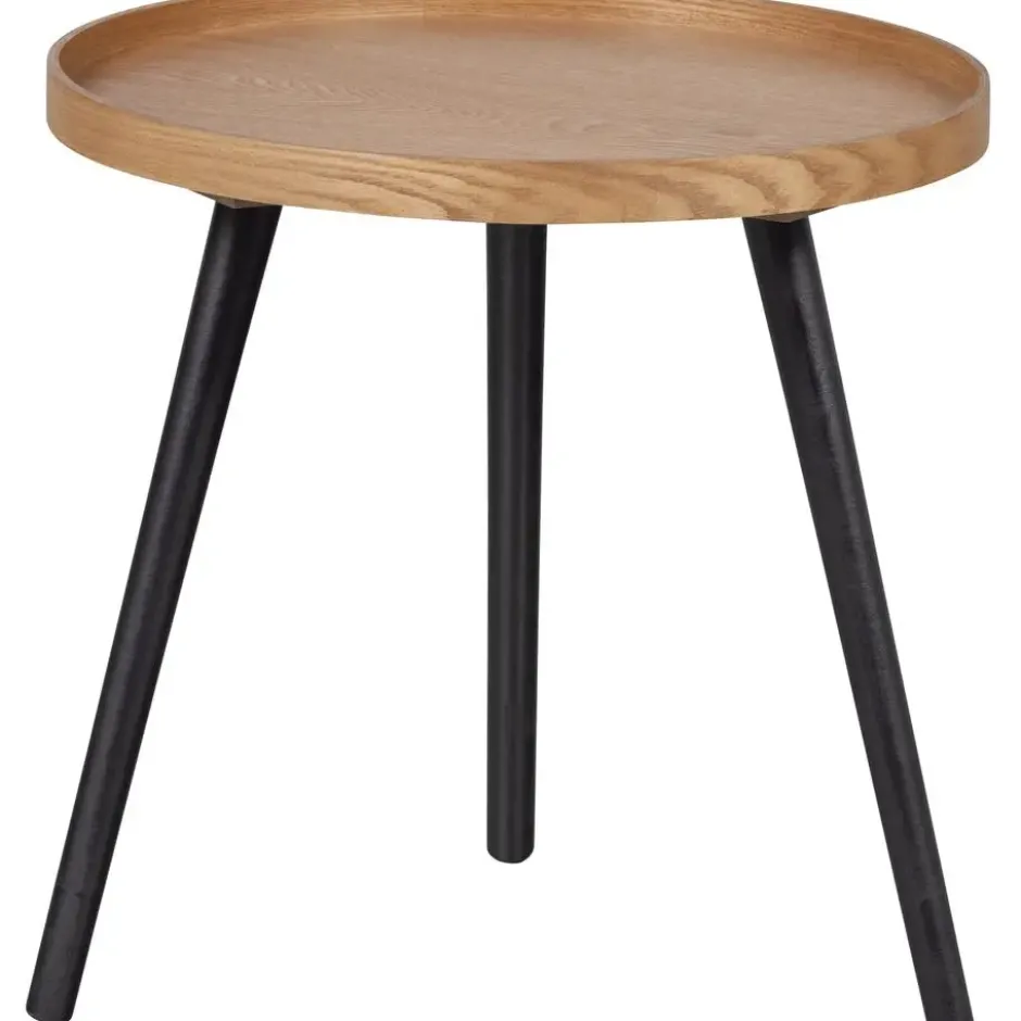 WOOOD Mesa Bijzettafel M - Hout - Naturel - 45x45x45