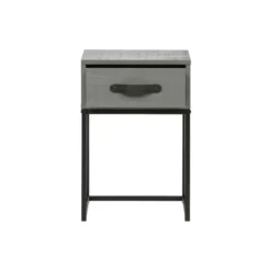 WOOOD Morris Nachtkast - Grenen - Leem - 52x35x35